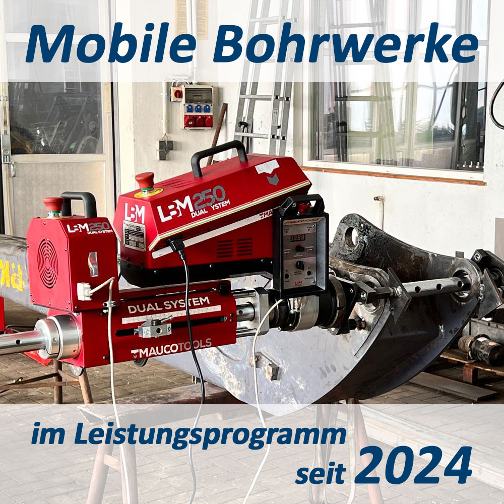 Bild eines mobilen Bohrwerkes