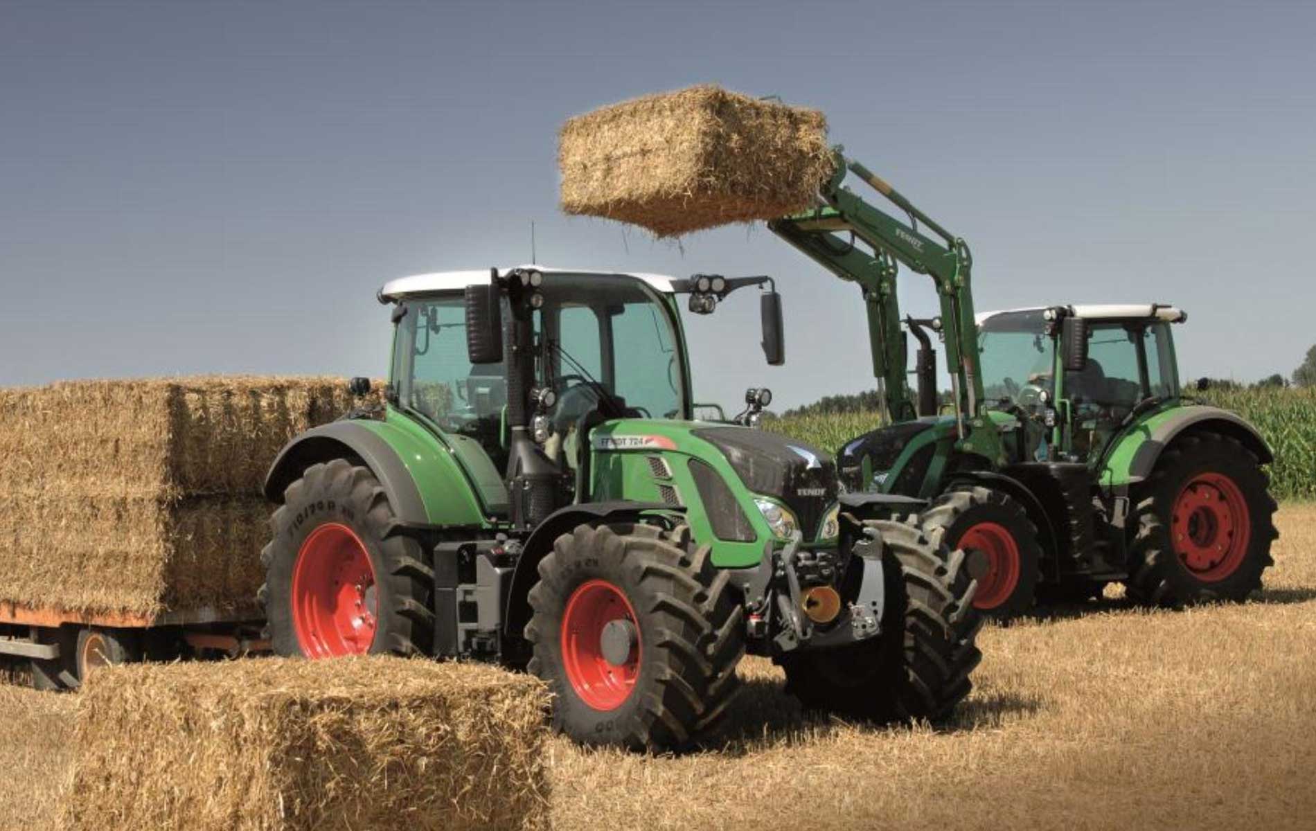 Bild eines Traktors